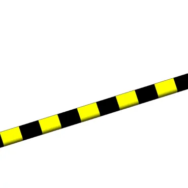 Meio-fio zebrado
