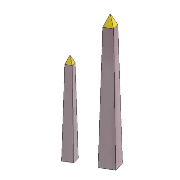 Obelisco paramétrico