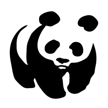 Panda decorativo