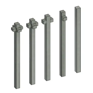 Pilar de concreto Pré-Moldado