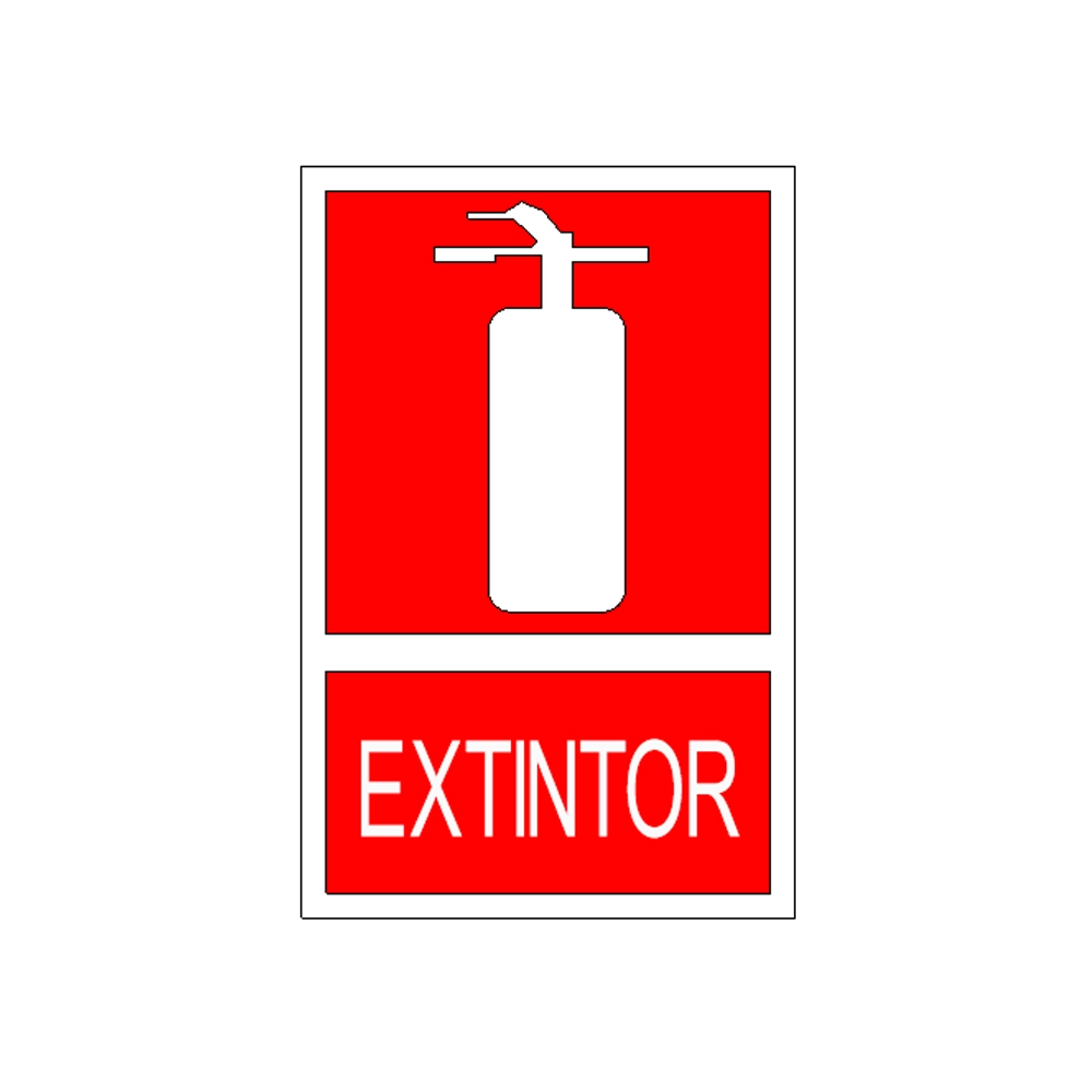 Placa Extintor
