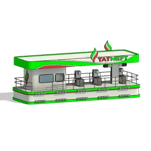 Posto flutuante de combustíveis