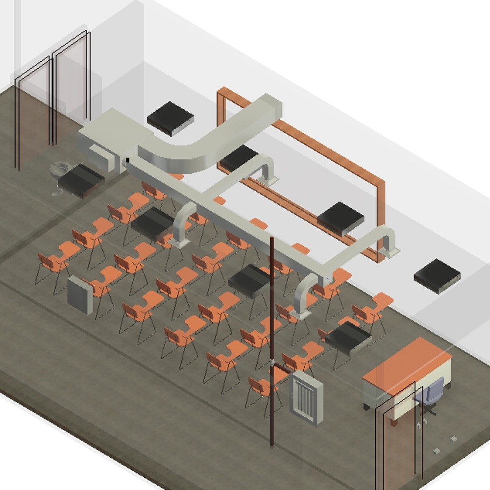 Projeto HVAC Sala de Aula