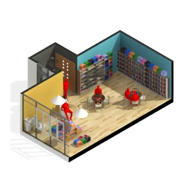 Sala de leitura