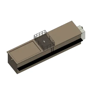 Tanque Floculador com Plataforma