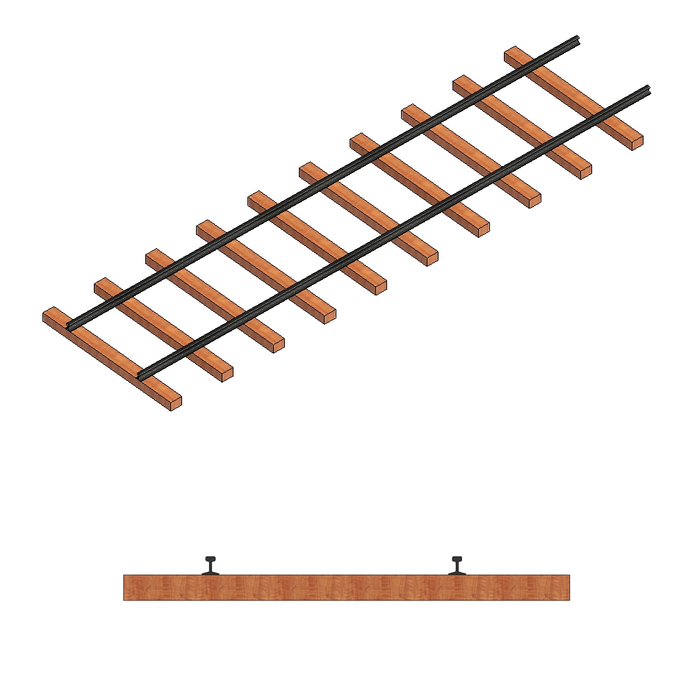 Trilho de trem paramétrico