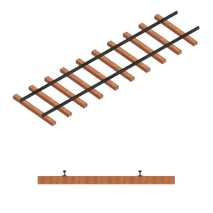 Trilho de trem paramétrico