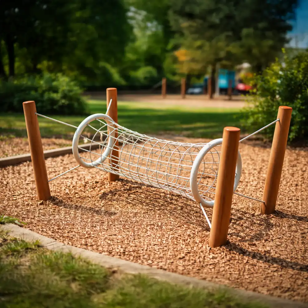 Túnel de corda playground