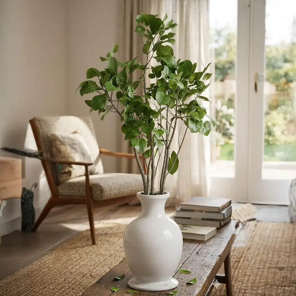 Vaso com planta