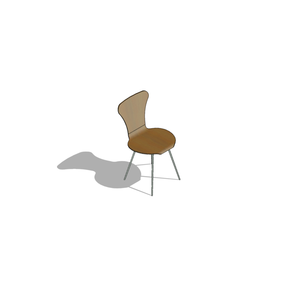 Cadeira borboleta Arne Jacobsen Fritz Hansen