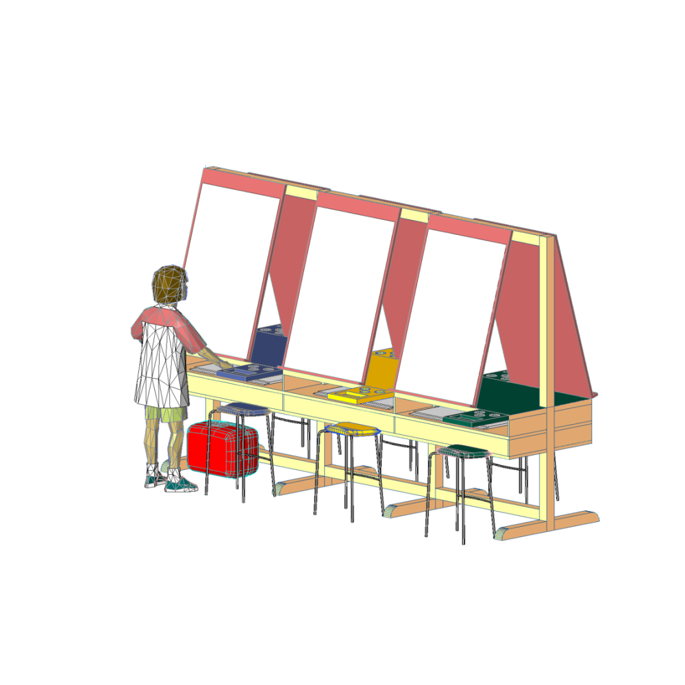 Estande de Pintura