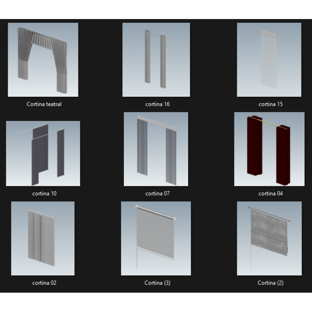 Pack de cortinas