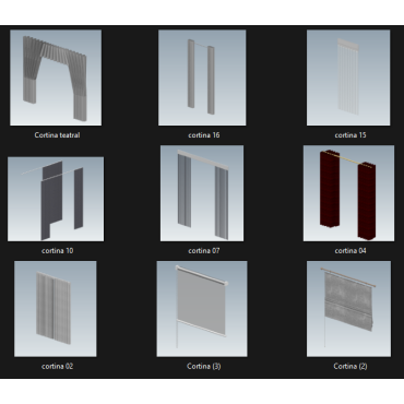 Pack de cortinas