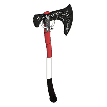 Machado God of War-Kratos Leviathan 32"