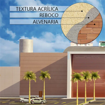 Textura acrílica