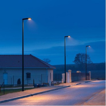Poste de iluminação pública