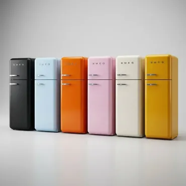 Geladeira Smeg Paramétrica Várias Cores