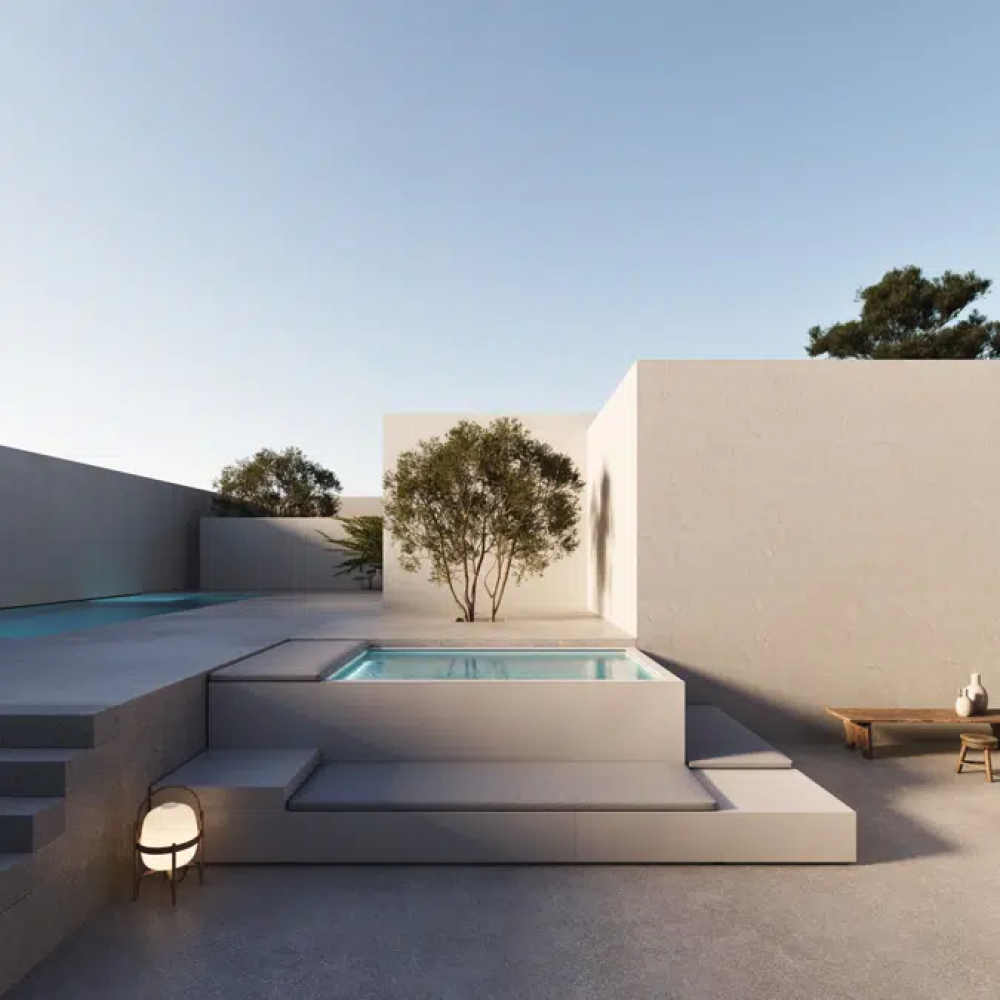 Piscina Elevada tipo Spa