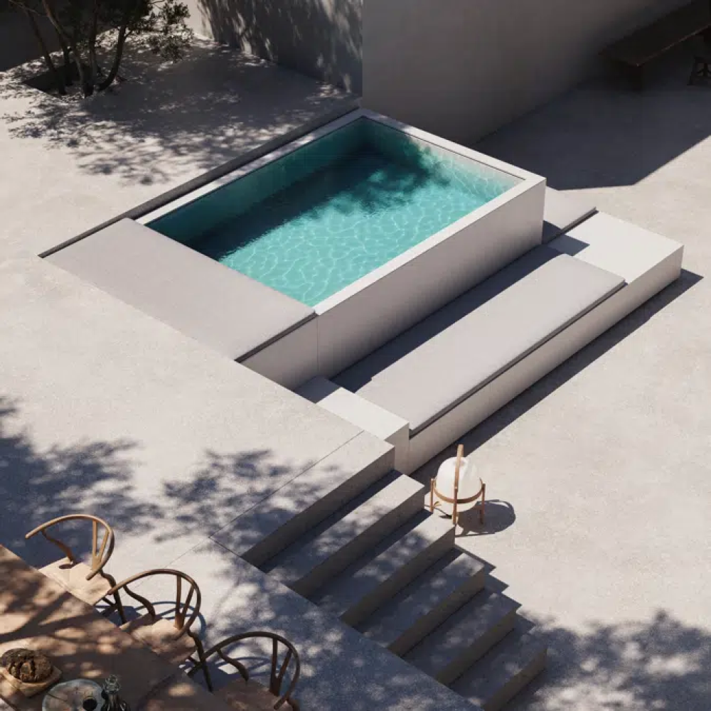 Piscina Elevada tipo Spa
