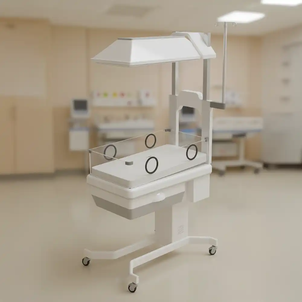Berço neonatal aquecido