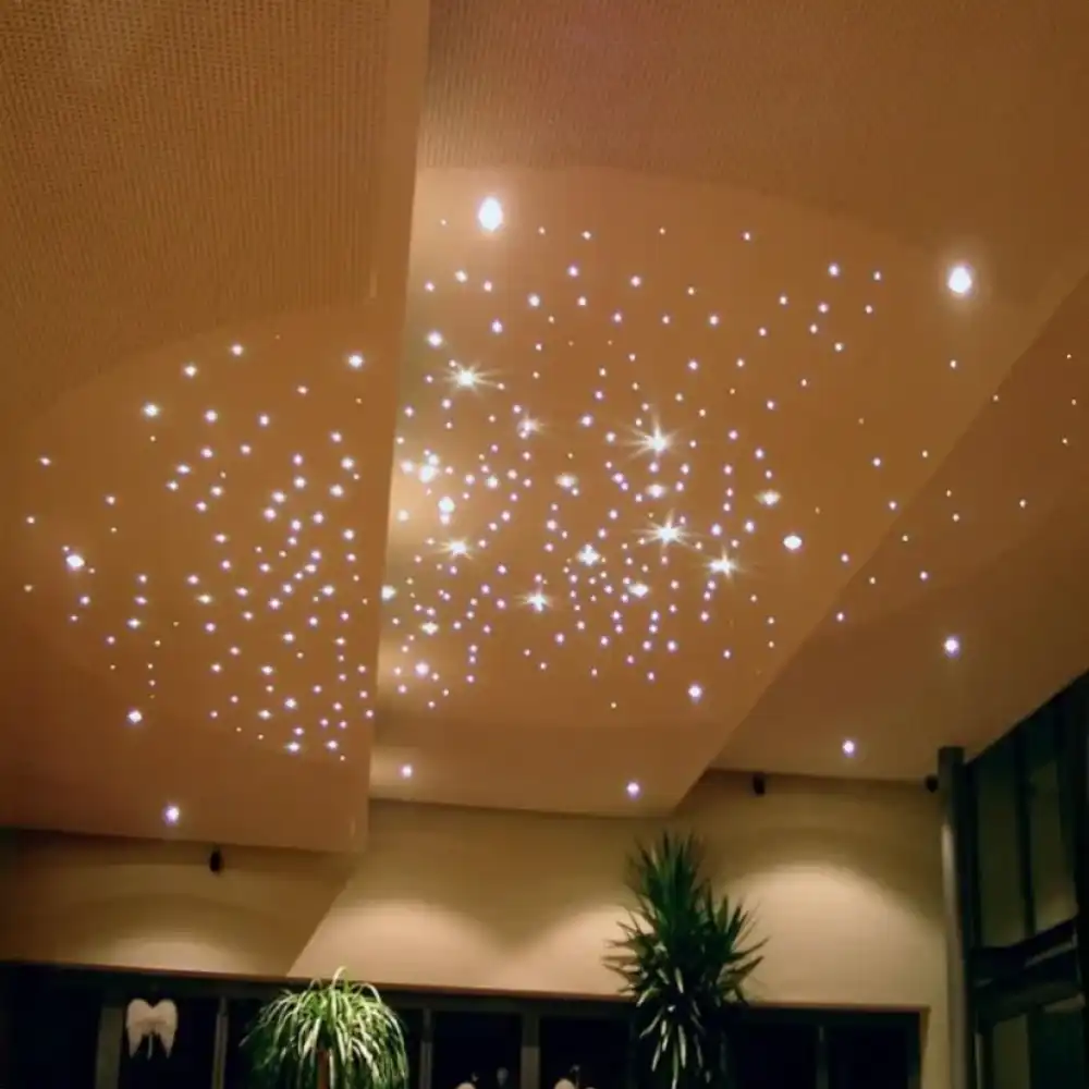 Iluminação céu estrelado