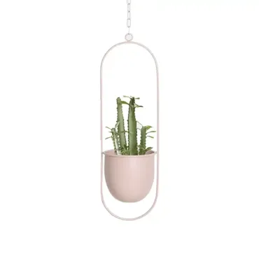Vaso pendente oval