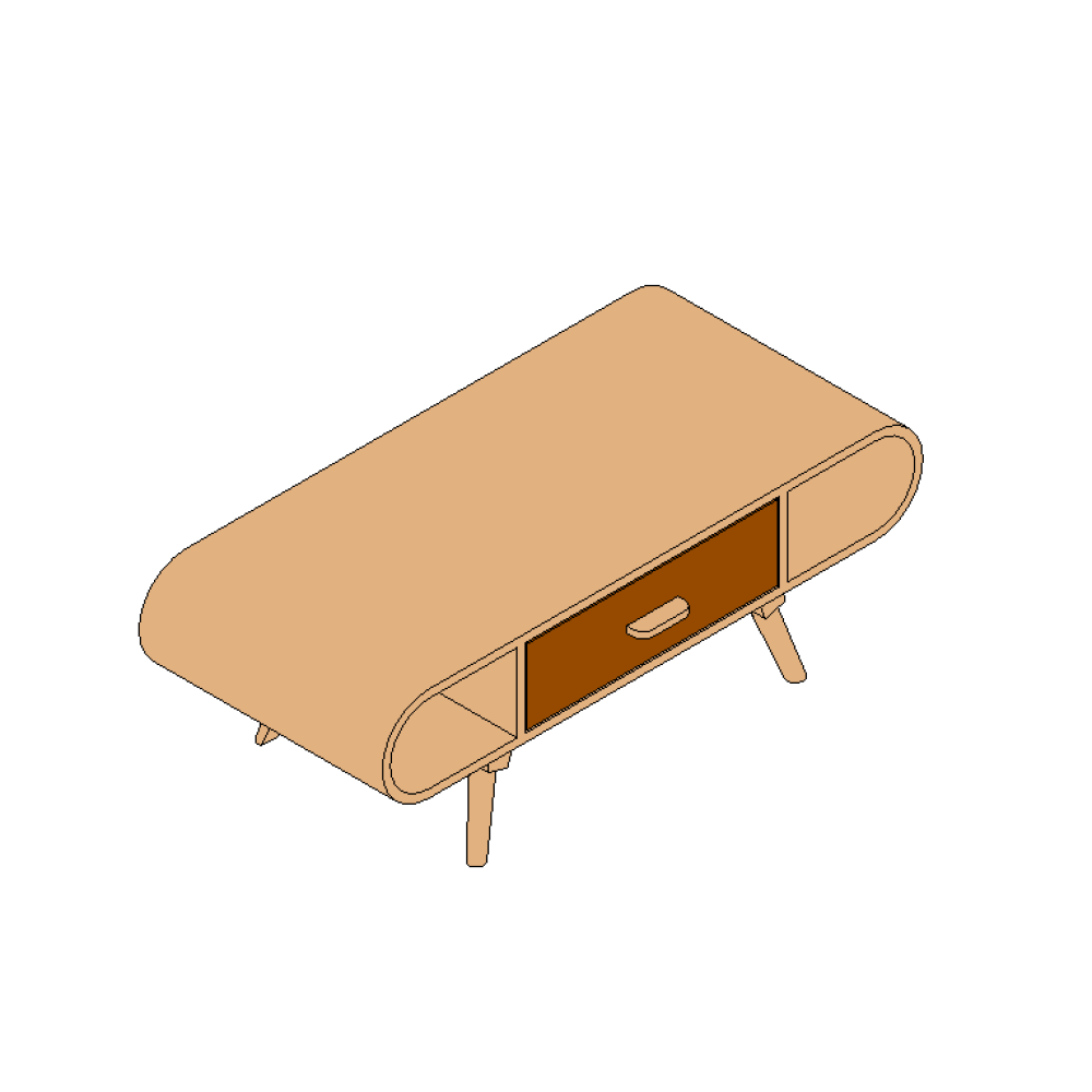 Mesa de café Fonteyn