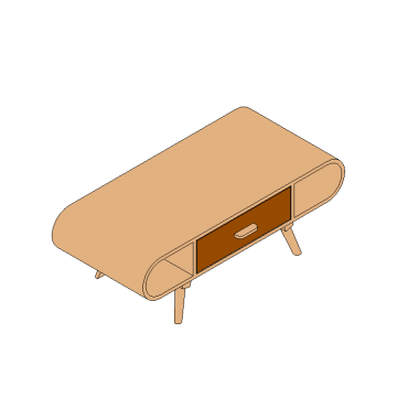 Mesa de café Fonteyn