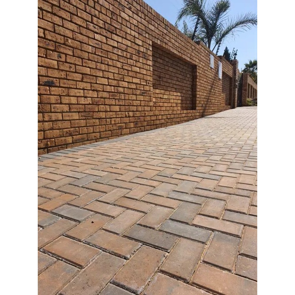 Pack de Pavers - 16 faces, natural e terracota