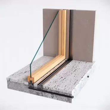Porta de Correr Batente oculto Ulimax LVW40