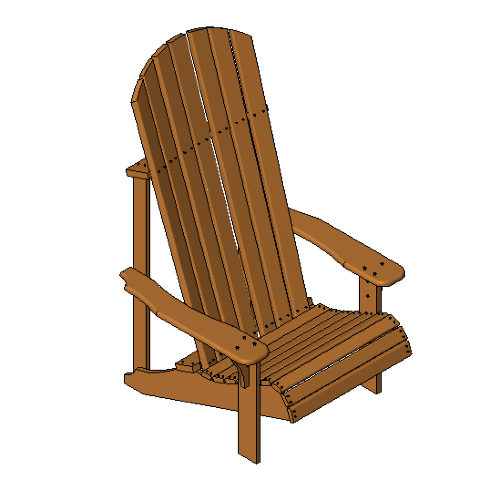Cadeira de descanso madeira
