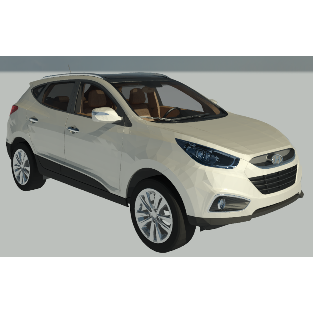 Carro Branco Hyundai IX35