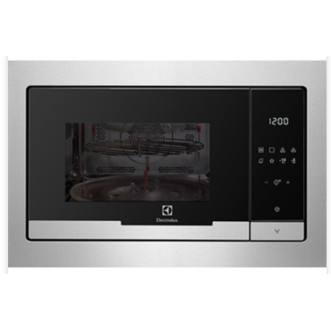 Microondas Electrolux de embutir Inox