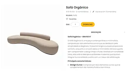 Família Sofá Orgânico